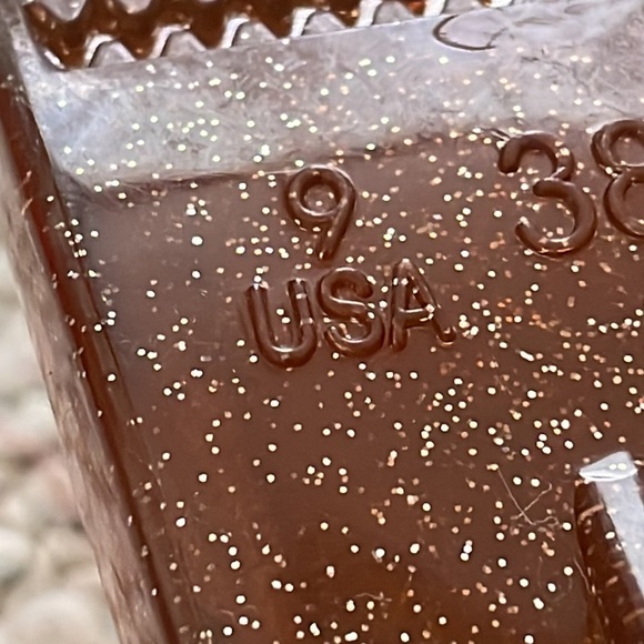 Urban Outfitters pink sparkle jelly sandals - Picture 10 of 10